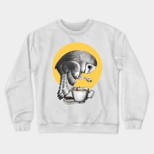 Tea Owl Crewneck Sweatshirt